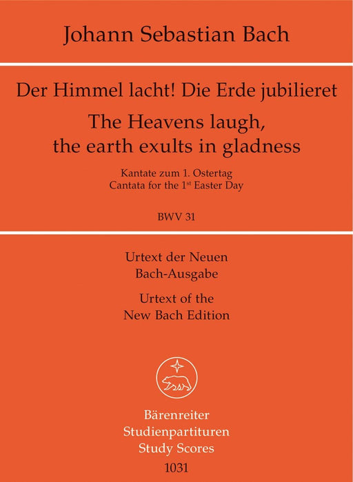 The Heavens laugh, the earth exults in gladness BWV 31 -Cantata for the 1st Easter Day- Cantata for the 1st Easter Day 巴赫約翰瑟巴斯提安 清唱劇 騎熊士版 | 小雅音樂 Hsiaoya Music