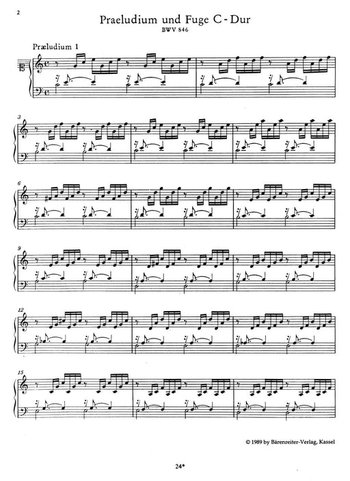 Complete Piano Solo Works 巴赫約翰瑟巴斯提安 鋼琴 獨奏 騎熊士版 | 小雅音樂 Hsiaoya Music
