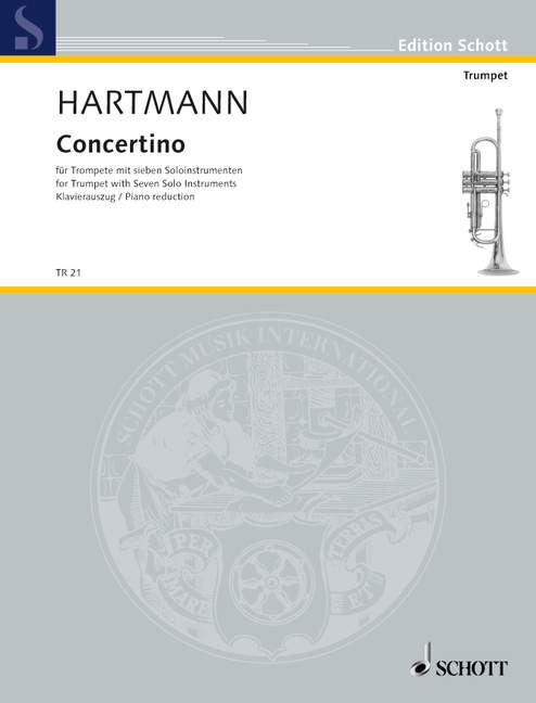 Concertino 哈特曼．卡爾 小協奏曲 小號 1把以上加鋼琴 朔特版 | 小雅音樂 Hsiaoya Music