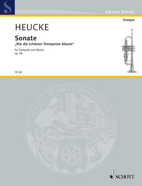 Sonata op. 56 Wo die schönen Trompeten blasen 奏鳴曲 小號 1把以上加鋼琴 朔特版 | 小雅音樂 Hsiaoya Music
