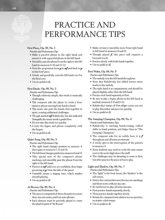 Kabalevsky - 35 Easy Pieces, Op. 89 for Piano 小品 鋼琴 | 小雅音樂 Hsiaoya Music