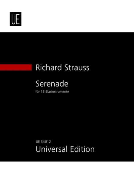 Serenade op. 7 史特勞斯理查 小夜曲 總譜 環球版 | 小雅音樂 Hsiaoya Music