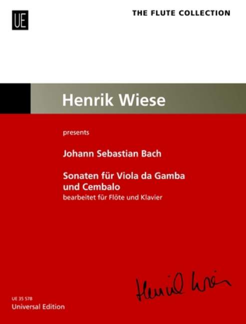 Sonatas for Viola da Gamba and Harpsichord Henrik Wiese presents 巴赫約翰‧瑟巴斯提安 鋼琴三重奏 奏鳴曲古提琴大鍵琴 環球版 | 小雅音樂 Hsiaoya Music
