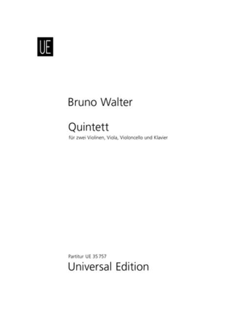 Quintet for 2 violins, viola, cello and piano (1904) 鋼琴五重奏大提琴鋼琴 環球版 | 小雅音樂 Hsiaoya Music