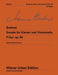 Sonata F major op. 99 Edited from autograph and the original edition 布拉姆斯 奏鳴曲大調 大提琴加鋼琴 維也納原典版 | 小雅音樂 Hsiaoya Music