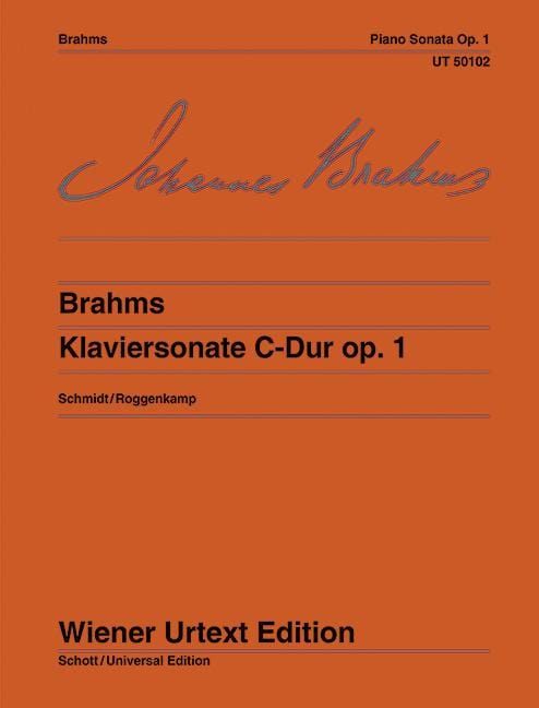 Piano Sonata C Major op. 1 Edited from the sources 布拉姆斯 鋼琴奏鳴曲大調 鋼琴獨奏 維也納原典版 | 小雅音樂 Hsiaoya Music