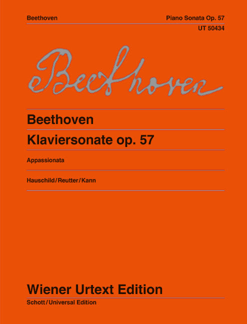 Sonata op. 57 Appassionata 貝多芬 鋼琴 奏鳴曲 熱情 維也納原典版 | 小雅音樂 Hsiaoya Music