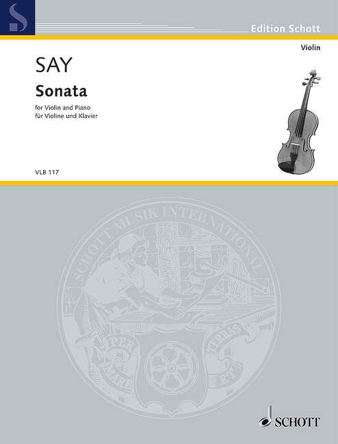 Sonata op. 7 賽伊．法佐 奏鳴曲 小提琴加鋼琴 朔特版 | 小雅音樂 Hsiaoya Music