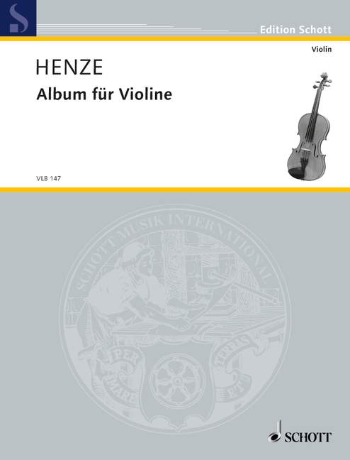 Album for violin 亨采 小提琴 小提琴獨奏 朔特版 | 小雅音樂 Hsiaoya Music