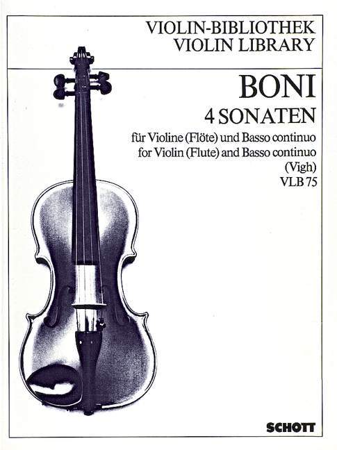 Four Sonatas op. 2 奏鳴曲 小提琴加鋼琴 朔特版 | 小雅音樂 Hsiaoya Music