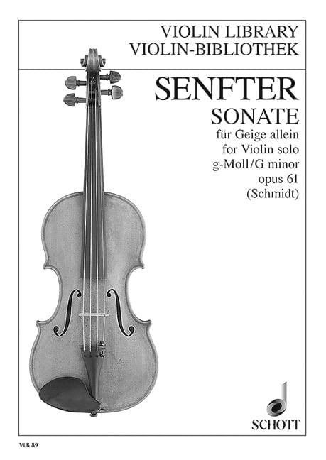 Sonata G Minor op. 61 奏鳴曲小調 小提琴獨奏 朔特版 | 小雅音樂 Hsiaoya Music