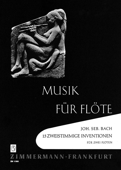 15 Two-Part Inventions BWV 772-786 巴赫約翰‧瑟巴斯提安 二聲部 創意曲 雙長笛 齊默爾曼版 | 小雅音樂 Hsiaoya Music