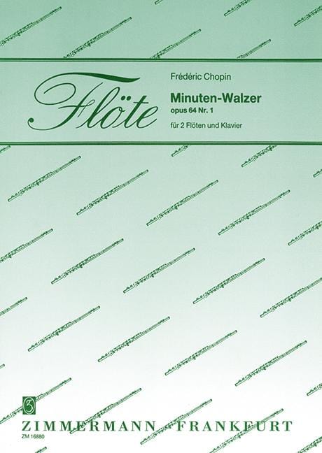 Minute Waltz op. 64/1 蕭邦 圓舞曲 長笛 2把以上加鋼琴 齊默爾曼版 | 小雅音樂 Hsiaoya Music