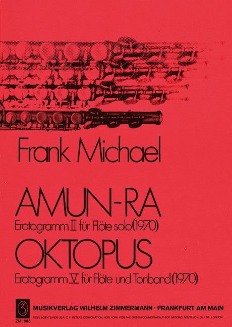 Amun-Ra / Oktopus op. 29 /2 und 5 Erotogramm II / V 作品 長笛獨奏 齊默爾曼版 | 小雅音樂 Hsiaoya Music