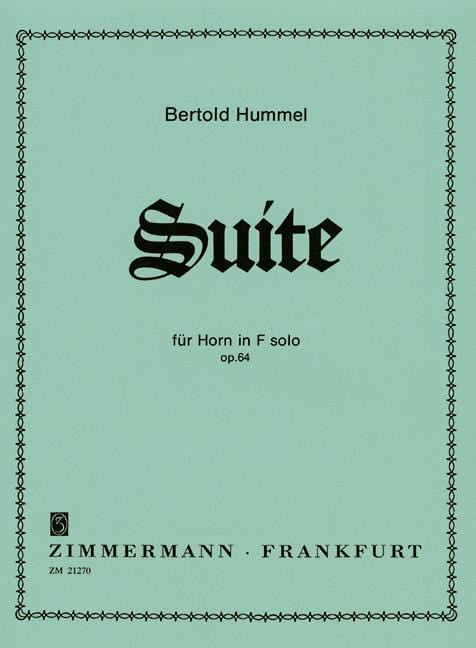 Suite op. 64 胡麥爾．貝托爾德 組曲 法國號 1把以上 齊默爾曼版 | 小雅音樂 Hsiaoya Music
