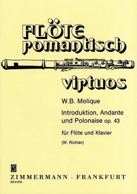 Introduction, Andante and Polonaise op. 43 導奏行板波蘭舞曲 長笛加鋼琴 齊默爾曼版 | 小雅音樂 Hsiaoya Music