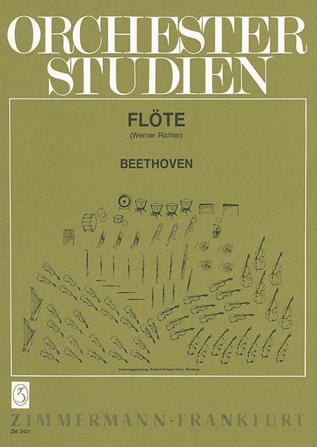 Orchestra Studies Beethoven 管弦樂團 長笛教材 齊默爾曼版 | 小雅音樂 Hsiaoya Music