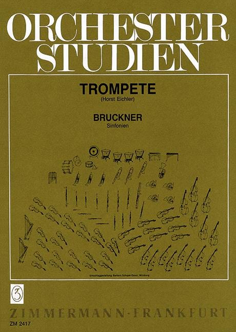 Orchestra Studies Bruckner: Symphonies 管弦樂團 交響曲 小號教材 齊默爾曼版 | 小雅音樂 Hsiaoya Music