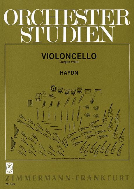 Orchestra Studies Haydn 管弦樂團 大提琴練習曲 齊默爾曼版 | 小雅音樂 Hsiaoya Music
