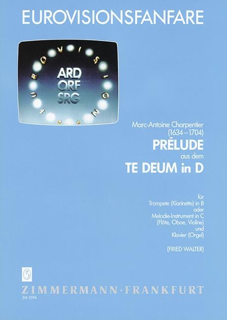 Prélude from the Te Deum in D ”Eurovision fanfare“ 夏邦提耶馬克－安東尼 前奏曲 讚美詩 號曲 小號 1把以上加鋼琴 齊默爾曼版 | 小雅音樂 Hsiaoya Music