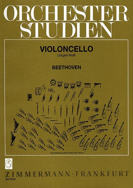 Orchestra Studies Beethoven 管弦樂團 大提琴練習曲 齊默爾曼版 | 小雅音樂 Hsiaoya Music