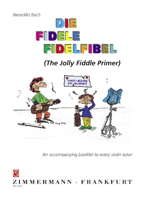 The Jolly Fiddle Primer An accompanying booklet to every violin tutor 提琴 小提琴 小提琴教材 齊默爾曼版 | 小雅音樂 Hsiaoya Music