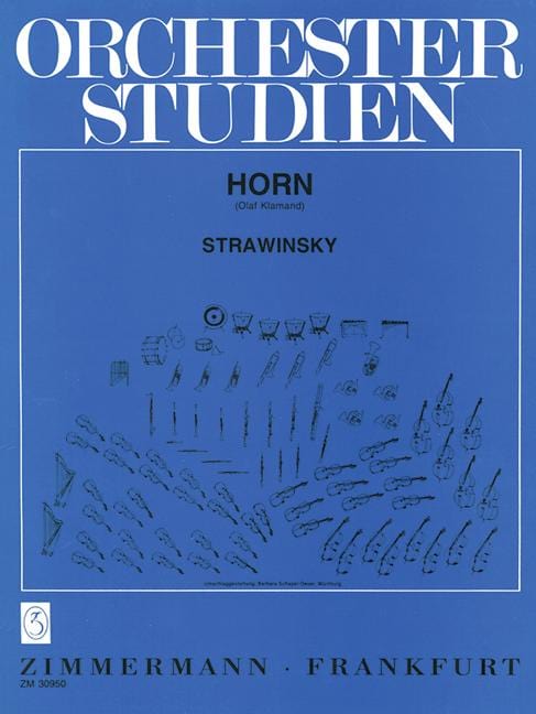 Orchestra Studies Strawinsky 管弦樂團 法國號教材 齊默爾曼版 | 小雅音樂 Hsiaoya Music