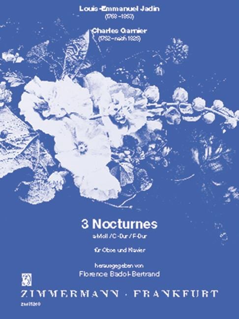 Six Nocturnes Heft II Nr. 4-6 a-Moll, C-Dur, F-Dur 夜曲 雙簧管加鋼琴 齊默爾曼版 | 小雅音樂 Hsiaoya Music