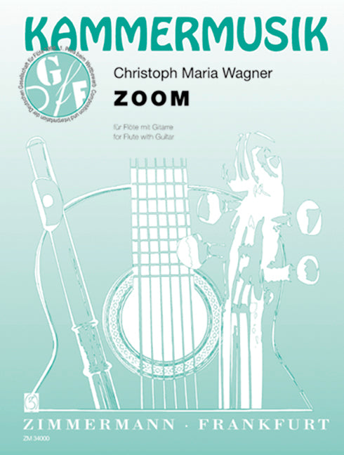 ZOOM 1. prize at the 1st competition for composition and interpretation of the "Deutschen Gesellschaft für Flöte" 1999 (see also: flute solo) 混和二重奏 詮釋長笛 齊默爾曼版 | 小雅音樂 Hsiaoya Music