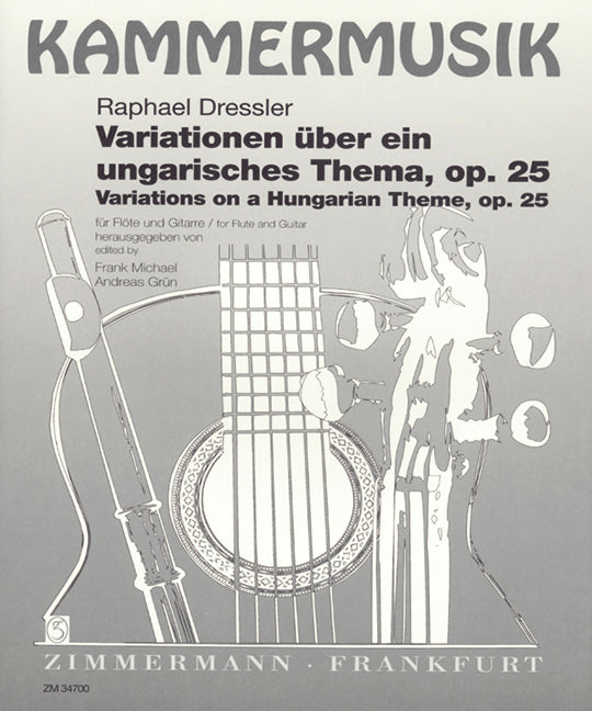 Variations on a Hungarian Theme op. 25 混和二重奏 變奏曲主題 齊默爾曼版 | 小雅音樂 Hsiaoya Music