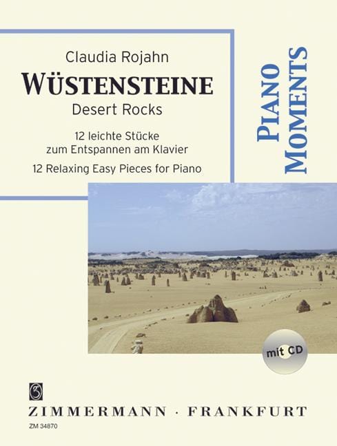 Desert Stones 12 Relaxing easy pieces for the piano 音 小品 鋼琴 鋼琴獨奏 齊默爾曼版 | 小雅音樂 Hsiaoya Music