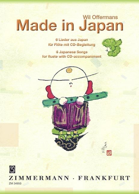 Made in Japan Six Japanese songs 歌 長笛獨奏 齊默爾曼版 | 小雅音樂 Hsiaoya Music