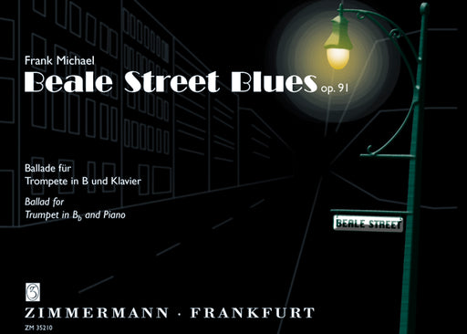 Beale Street Blues op. 91 Ballade 藍調 敘事曲 小號 1把以上加鋼琴 齊默爾曼版 | 小雅音樂 Hsiaoya Music