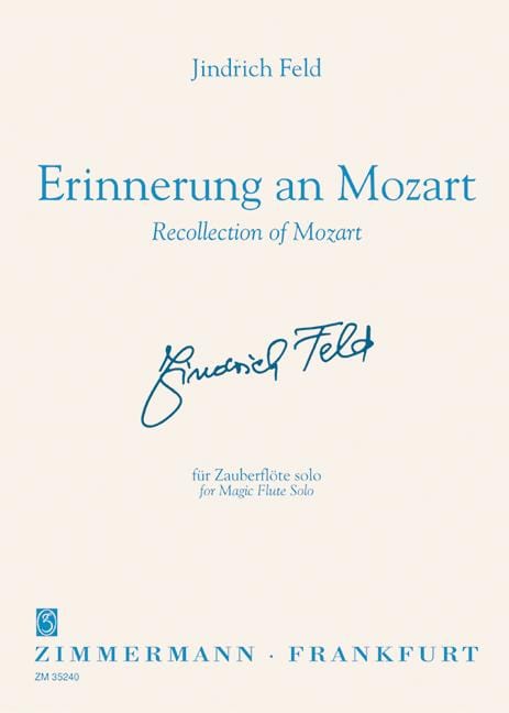 Recollections of Mozart for Magic Flute solo 費爾德 長笛 長笛獨奏 齊默爾曼版 | 小雅音樂 Hsiaoya Music