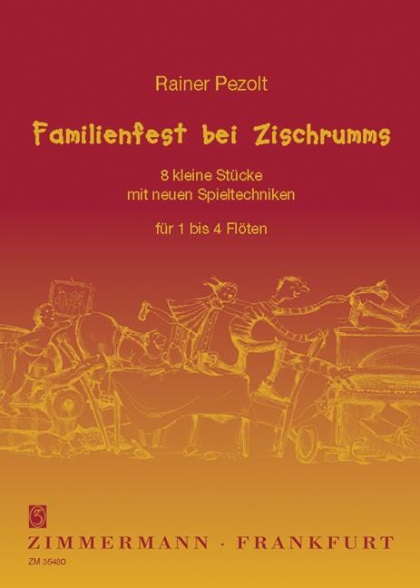 Family Festivities at the Hissmooms' 8 short pieces using new playing techniques 小品 長笛獨奏 齊默爾曼版 | 小雅音樂 Hsiaoya Music