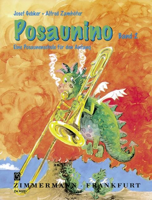 Posaunino Band 2 Eine Posaunenschule für den Anfang 長號教材 齊默爾曼版 | 小雅音樂 Hsiaoya Music