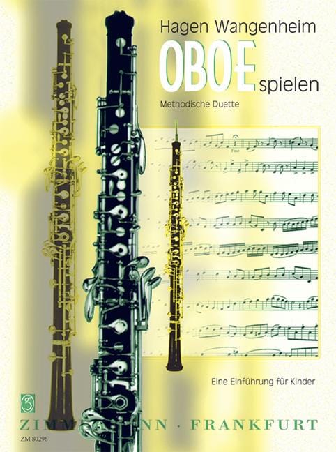 Oboe spielen Methodische Duette. Eine Einführung für Kinder 雙簧管 二重奏 雙簧管教材 齊默爾曼版 | 小雅音樂 Hsiaoya Music