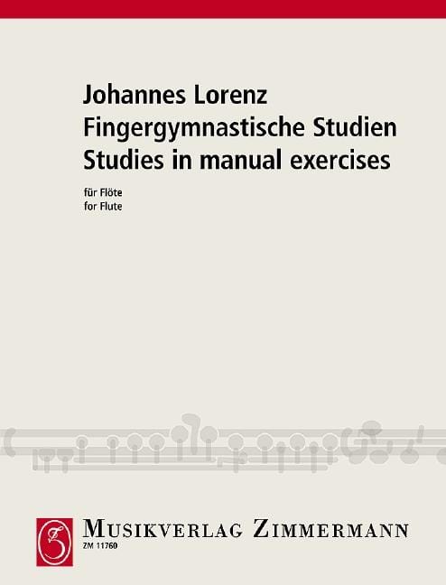 Studies in manual exercises 手鍵盤練習曲 長笛教材 齊默爾曼版 | 小雅音樂 Hsiaoya Music