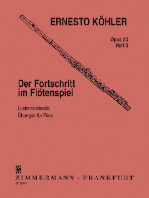 The Flutist's Progress op. 33 Heft 3 8 Difficult Pieces as Studies 小品 長笛教材 齊默爾曼版 | 小雅音樂 Hsiaoya Music