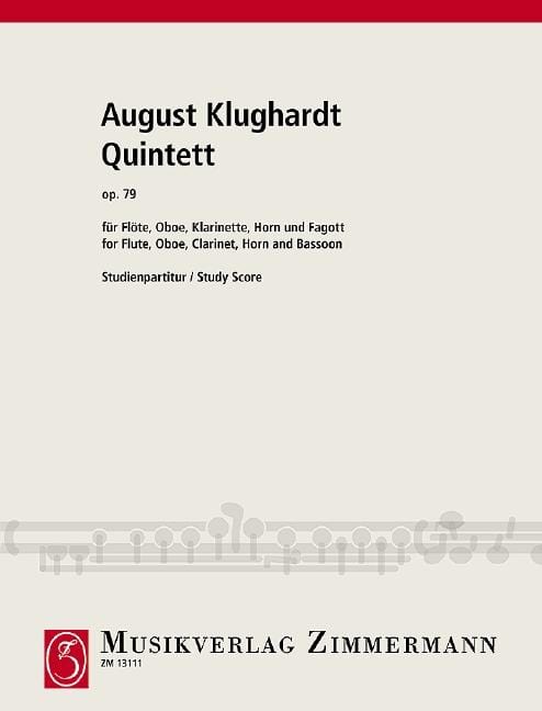 Quintet op. 79 五重奏 總譜 齊默爾曼版 | 小雅音樂 Hsiaoya Music
