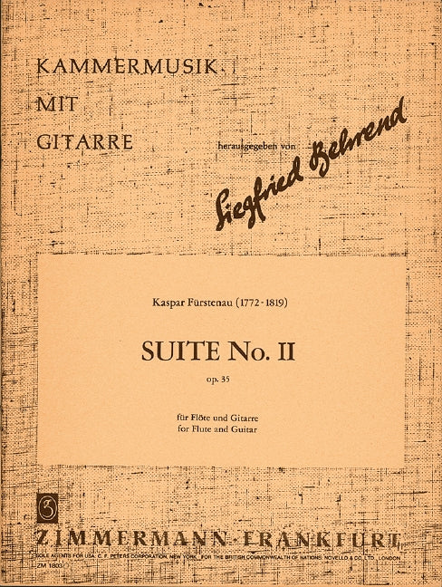Suite No. 2 op. 35 混和二重奏 組曲 齊默爾曼版 | 小雅音樂 Hsiaoya Music