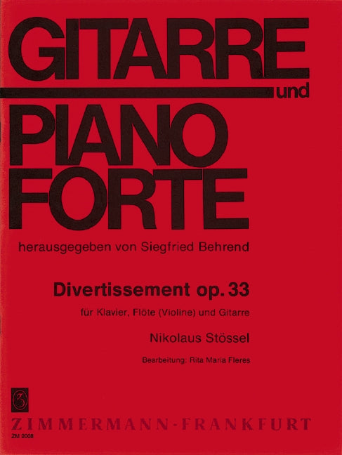 Divertissement op. 33 鋼琴三重奏 嬉遊曲 齊默爾曼版 | 小雅音樂 Hsiaoya Music