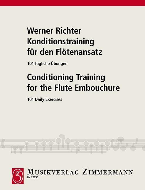 Conditioning Training for the flute embouchure 101 daily exercises 長笛 每日練習 長笛教材 齊默爾曼版 | 小雅音樂 Hsiaoya Music