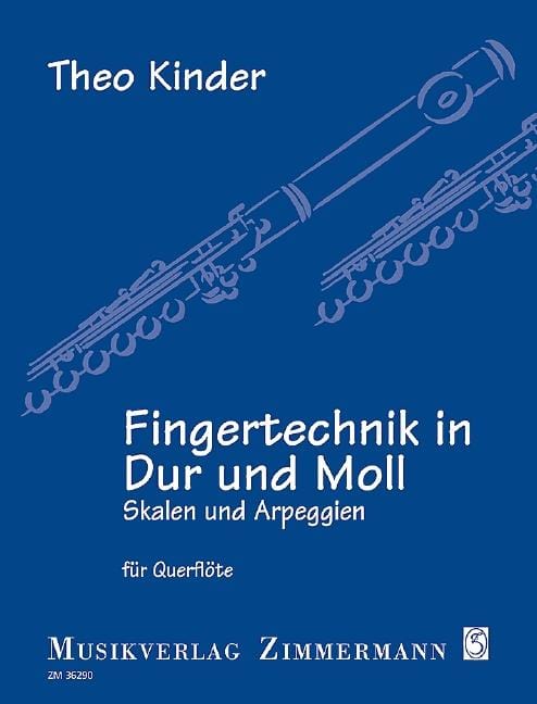 Fingertechnik in Dur und Moll Skalen und Arpeggien 長笛獨奏 齊默爾曼版 | 小雅音樂 Hsiaoya Music