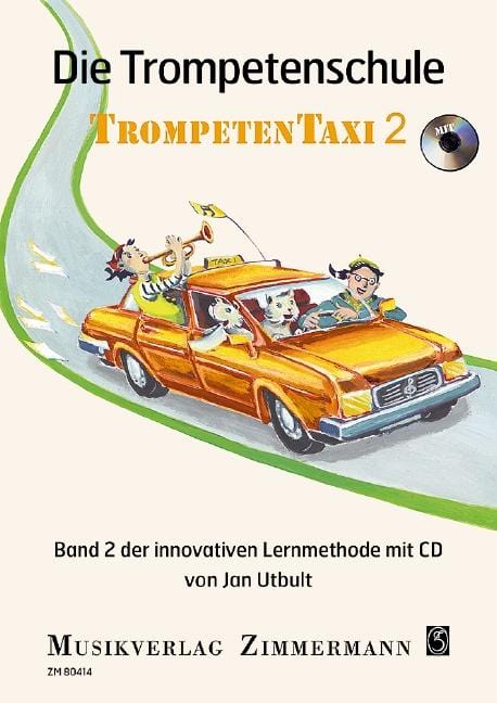 Die Trompetenschule Band 2 Trompetentaxi 2 小號教材 齊默爾曼版 | 小雅音樂 Hsiaoya Music