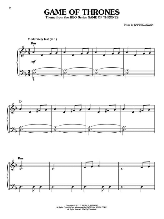 Game of Thrones (Theme from the HBO series) 主題 | 小雅音樂 Hsiaoya Music