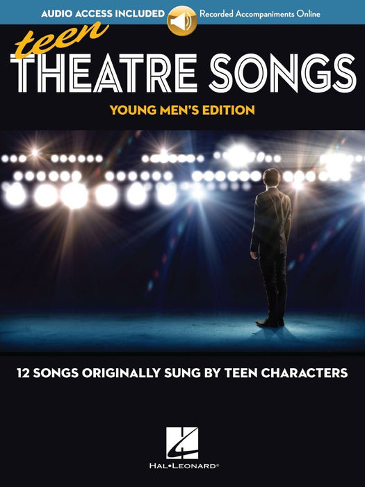 Teen Theatre Songs: Young Men's Edition - Book/Online Audio 12 Songs Originally Sung by Teen Characters | 小雅音樂 Hsiaoya Music