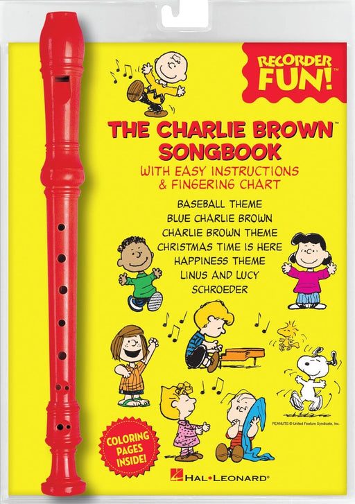The Charlie Brown(TM) Songbook - Recorder Fun! Book/Recorder Pack | 小雅音樂 Hsiaoya Music