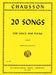 20 Songs. High. (F. & E.) 蕭頌 歌 | 小雅音樂 Hsiaoya Music