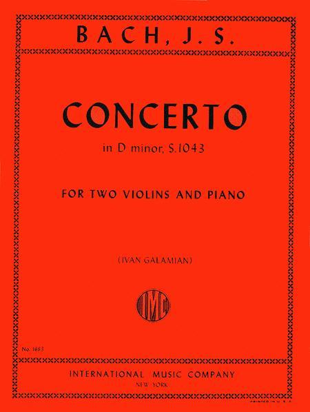 Concerto in D minor, BWV 1043 巴赫約翰瑟巴斯提安 協奏曲 小調 小提琴 (2把以上含鋼琴伴奏) 國際版 | 小雅音樂 Hsiaoya Music